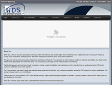 Tablet Screenshot of mds-siteandpower.com